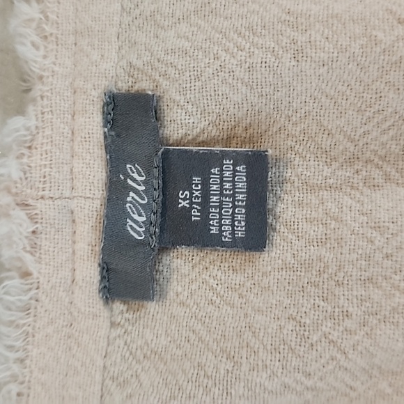 Aerie baby doll top size ligh peach color XS - Picture 3 of 7